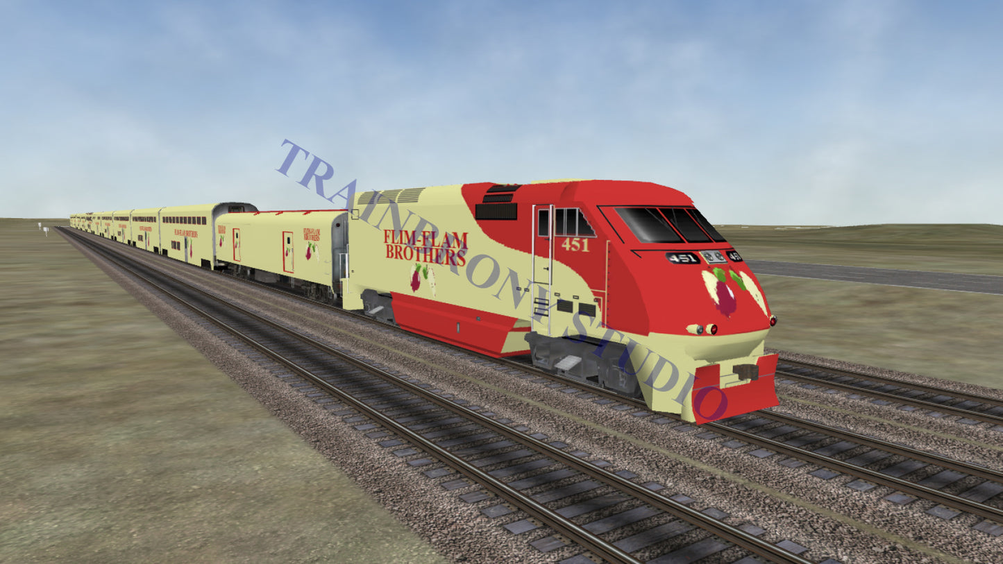 Flim-Flam Brothers F59PHI (Digital Image) Digital Image