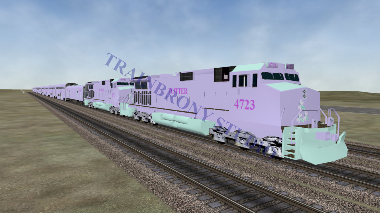 Flitter Dash 9 (Digital Image) Digital Image