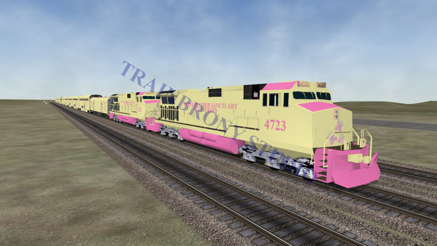 Fluttershy Dash 9 (Digital Image) Digital Image