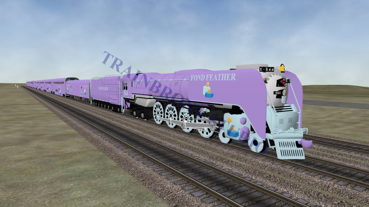 Fond Feather 844 (Digital Image) Digital Image