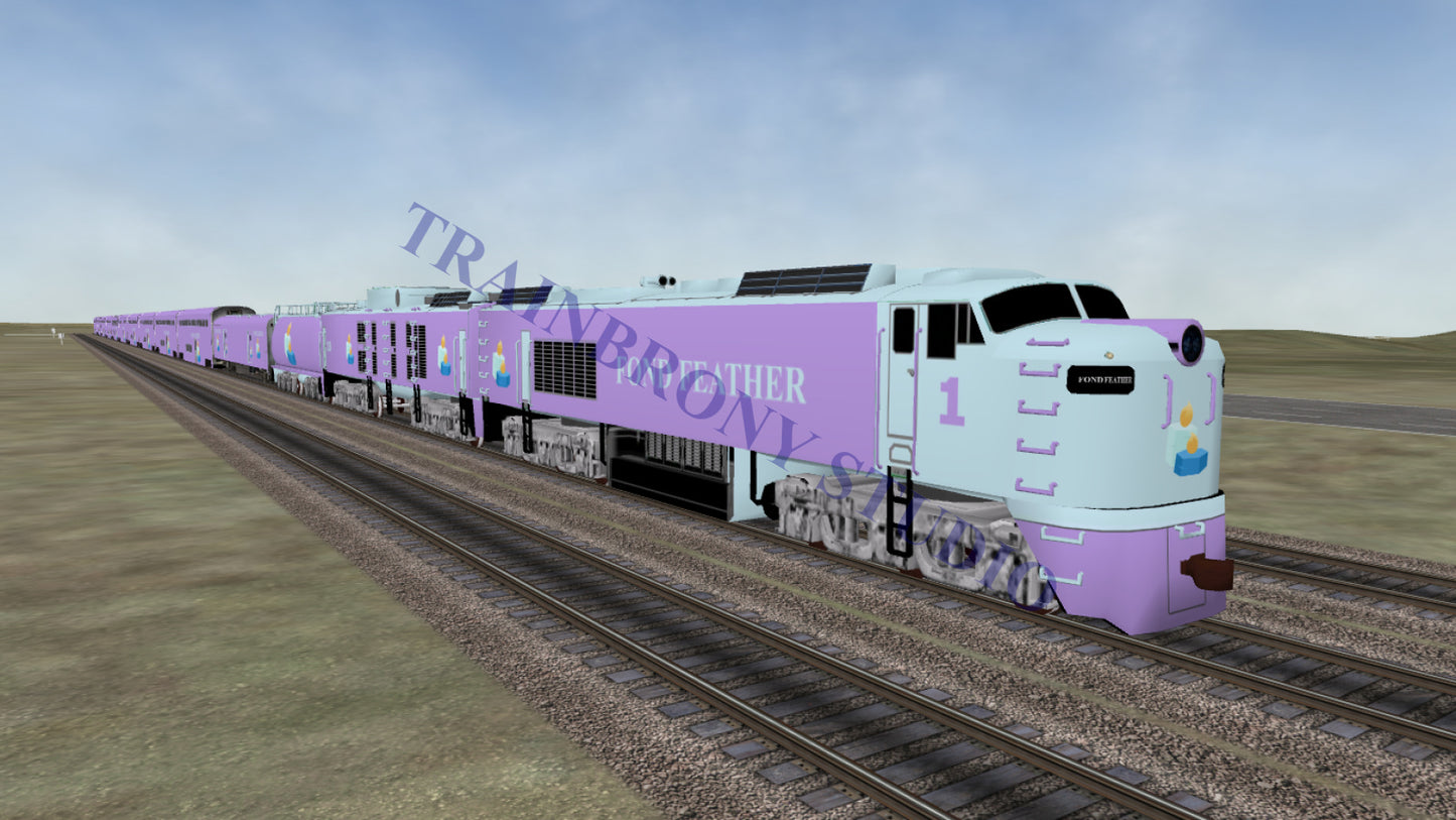 Fond Feather Big Blow (Digital Image) Digital Image