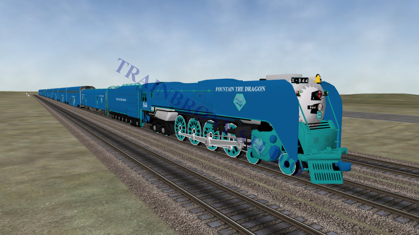 Fountain The Dragon 844 (Digital Image) Digital Image