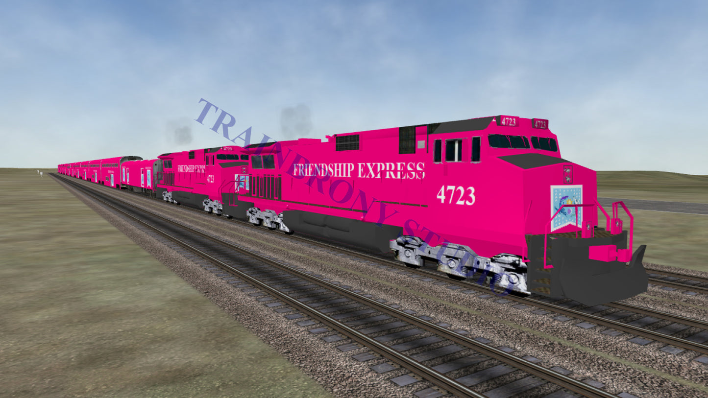 Friendship Express Dash 9 (Digital Image) Digital Image