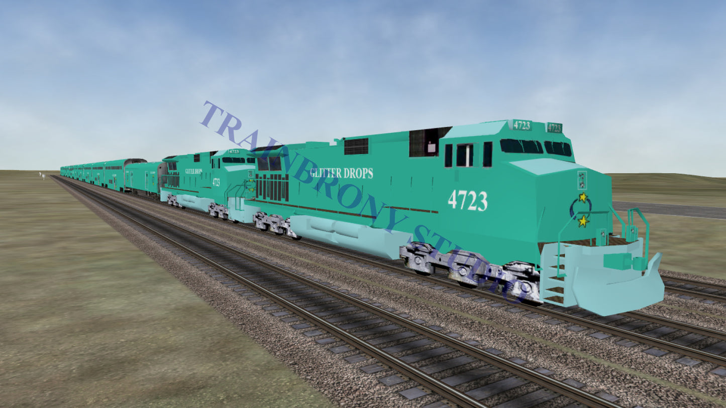 Glitter Drops Dash 9 (Digital Image) Digital Image