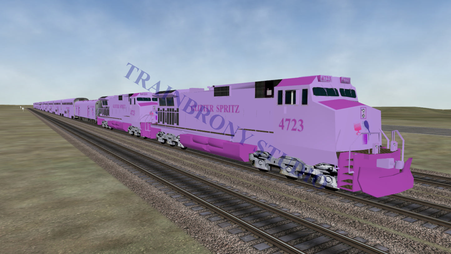 Glitter Spritz Dash 9 (Digital Image) Digital Image