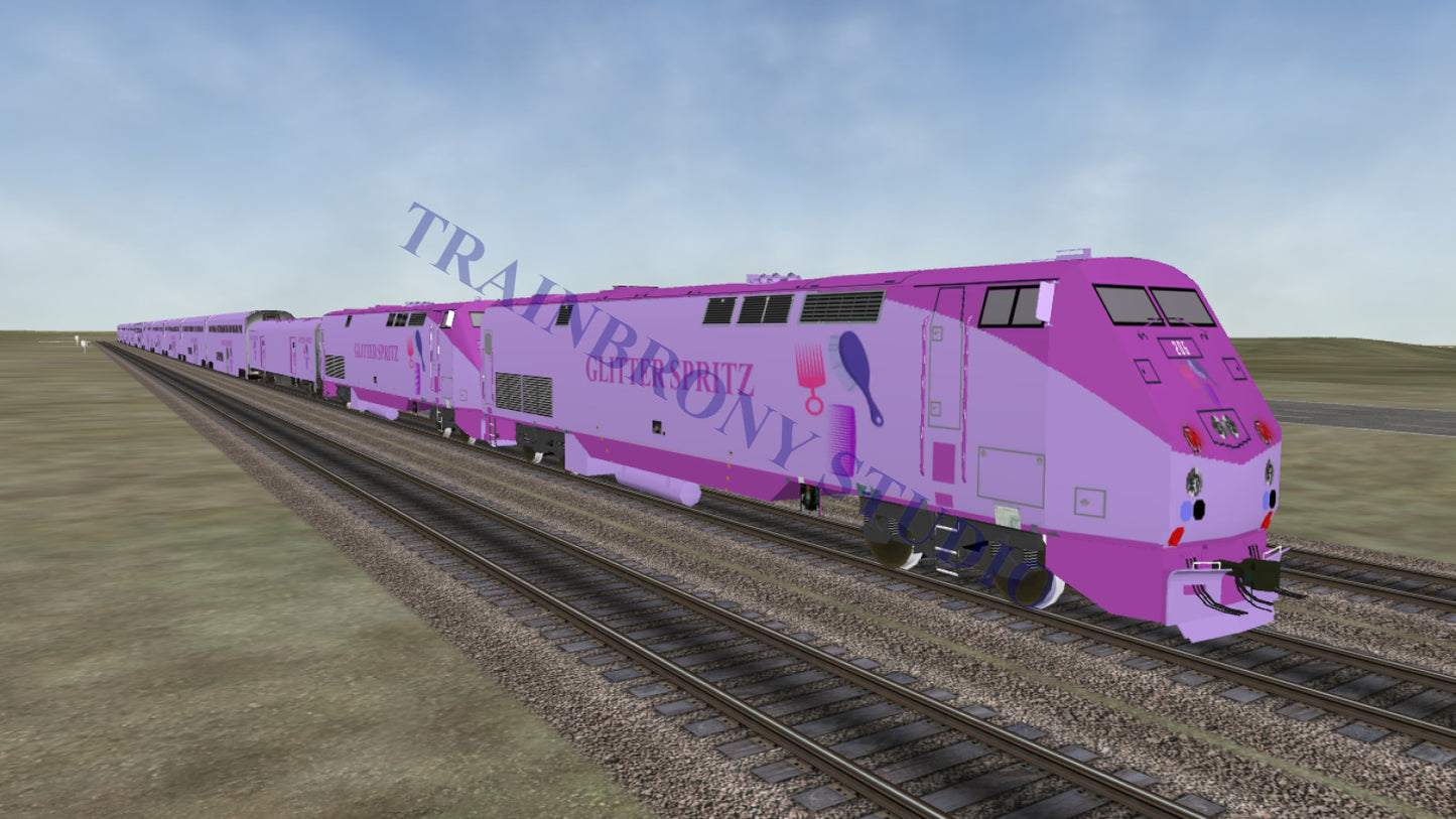 Glitter Spritz P42 (Digital Image) Digital Image