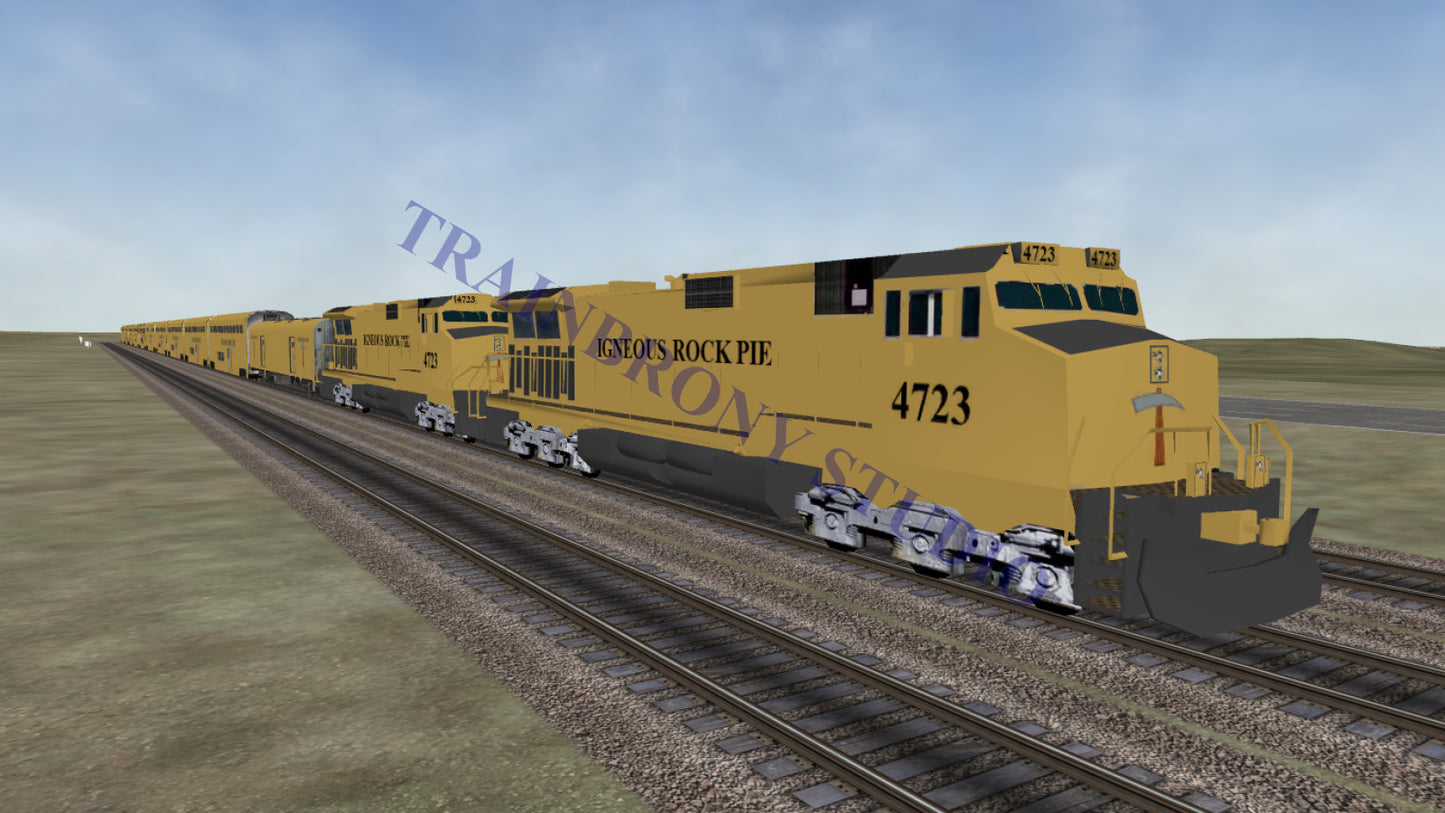 Igneous Rock Pie Dash 9 (Digital Image) Digital Image