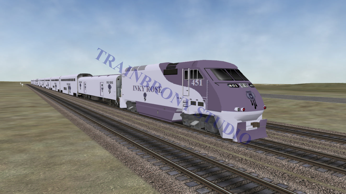 Inky Rose F59PHI (Digital Image) Digital Image