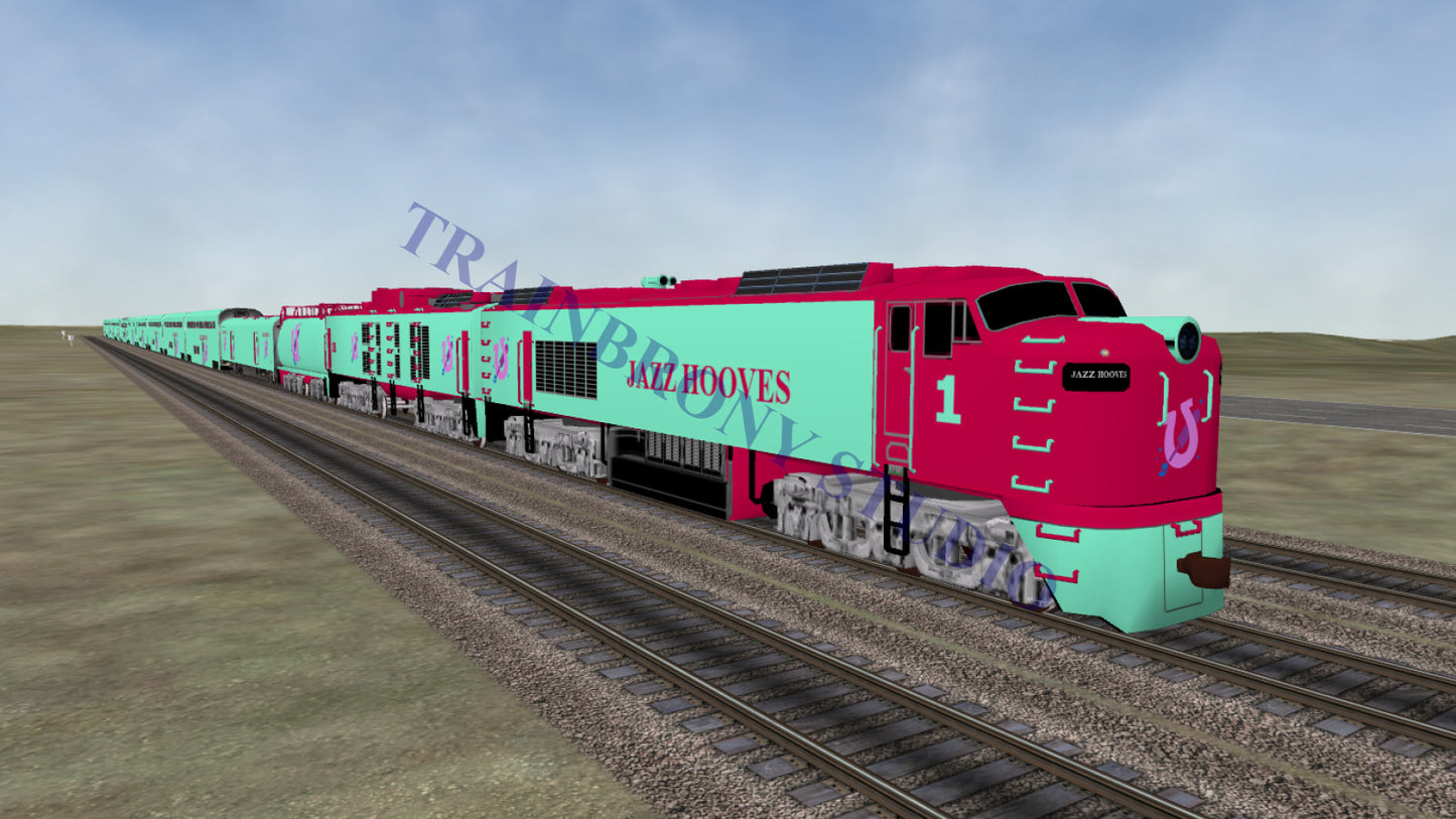 Jazz Hooves Big Blow (Digital Image) Digital Image