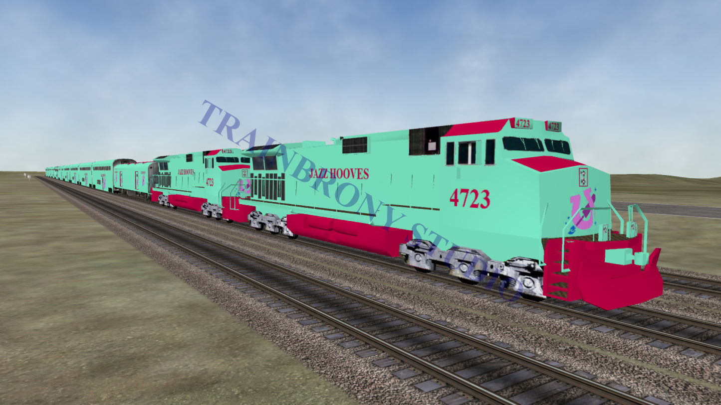 Jazz Hooves Dash 9 (Digital Image) Digital Image