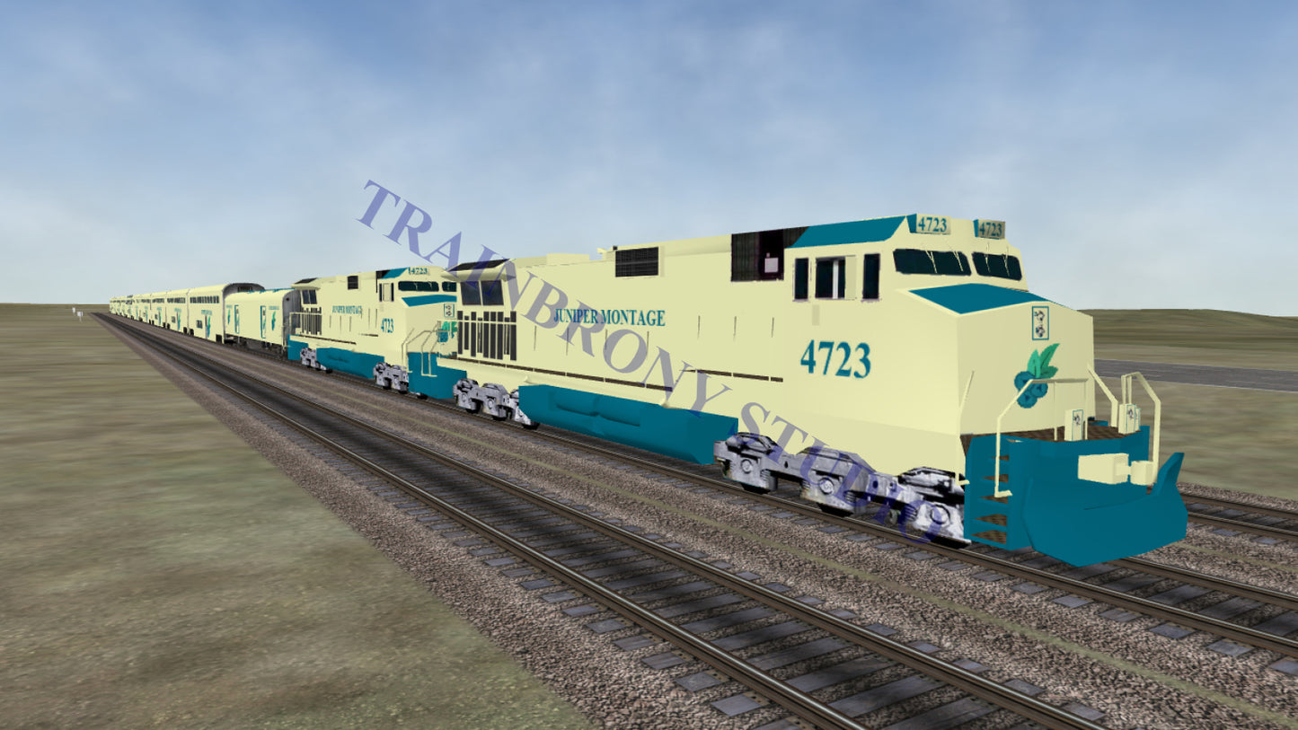 Juniper Montage Dash 9 (Digital Image) Digital Image