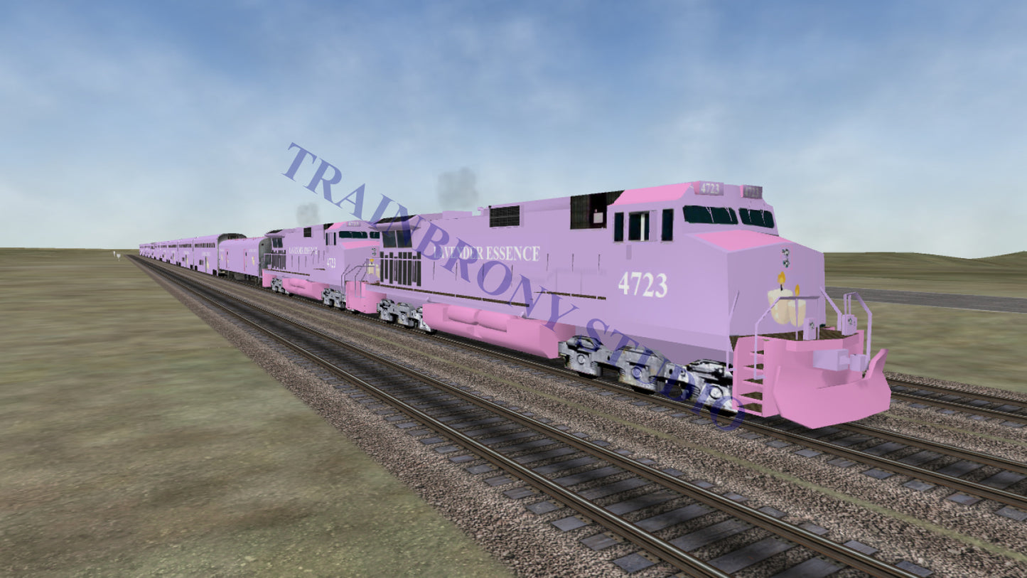 Lavender Essence Dash 9 (Digital Image) Digital Image