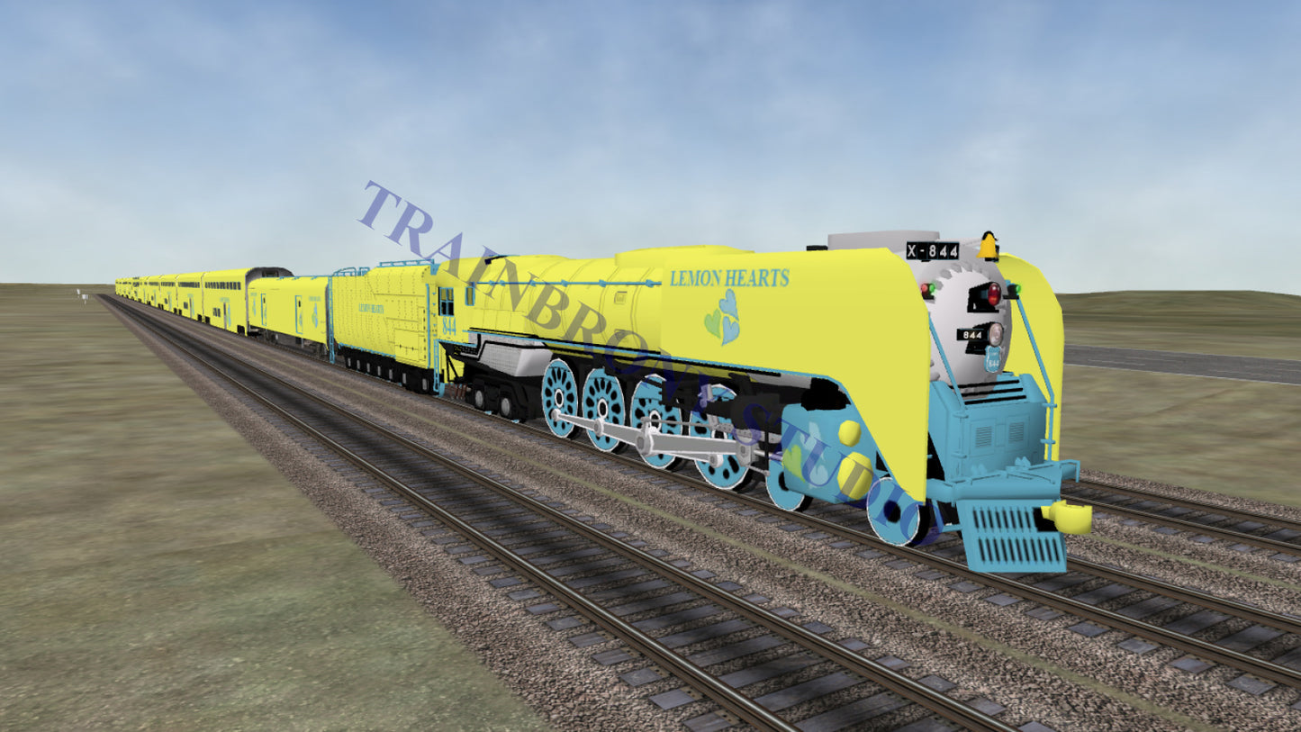 Lemon Hearts 844 (Digital Image) Digital Image