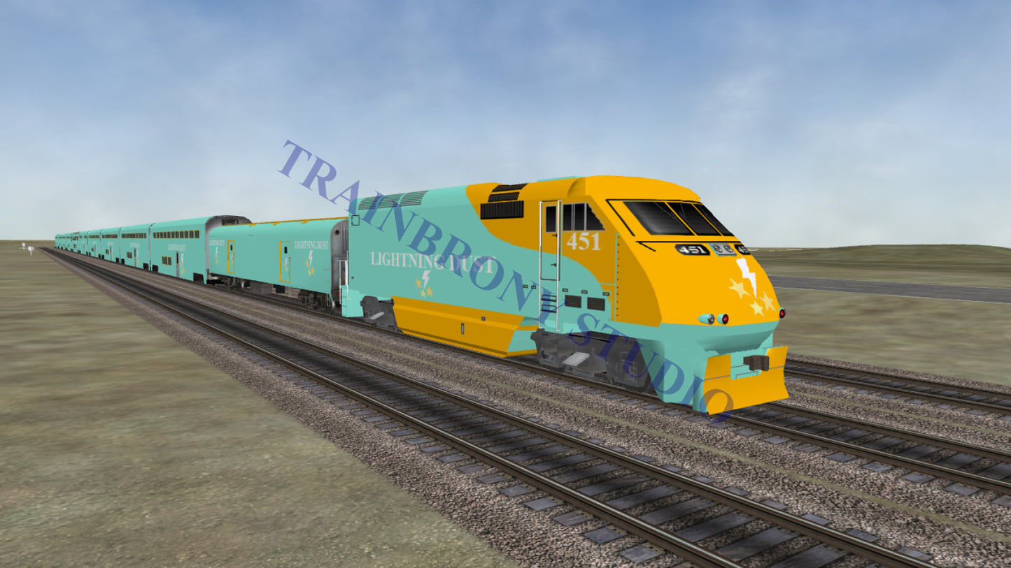 Lightning Dust F59PHI (Digital Image) Digital Image