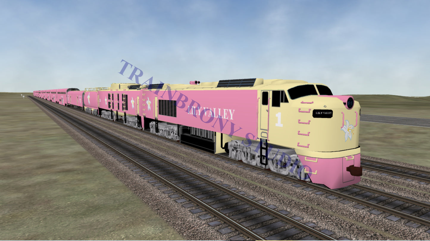 Lily Valley Big Blow (Digital Image) Digital Image