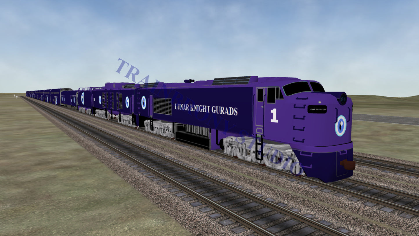 Lunar Knight Guards Big Blow (Digital Image) Digital Image