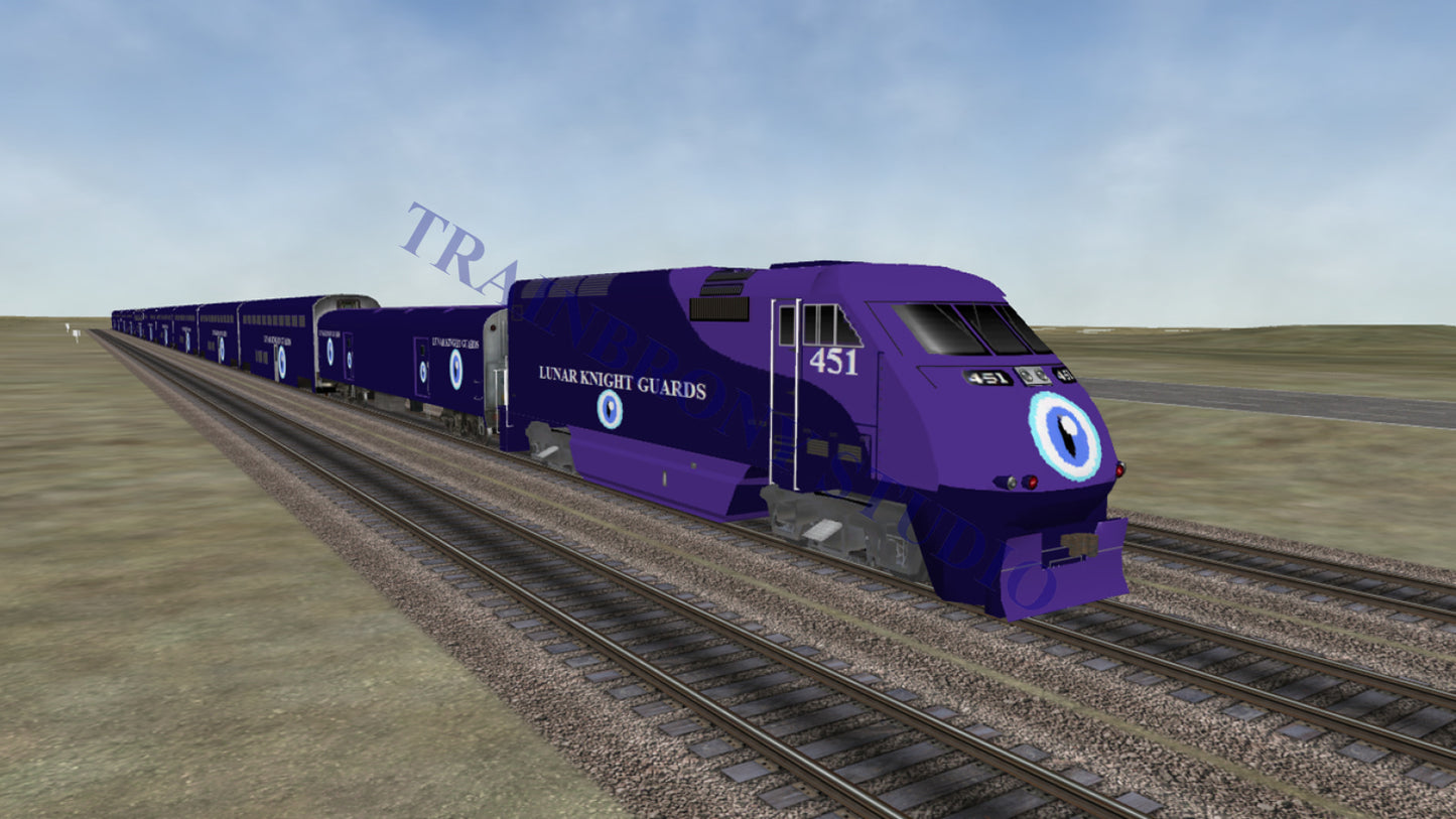 Lunar Knight Guards F59PHI (Digital Image) Digital Image