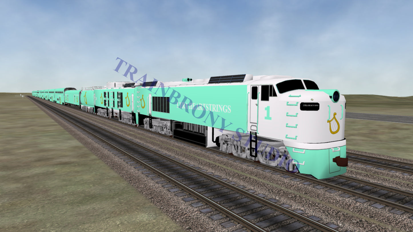 Lyra Heartstrings Big Blow (Digital Image) Digital Image