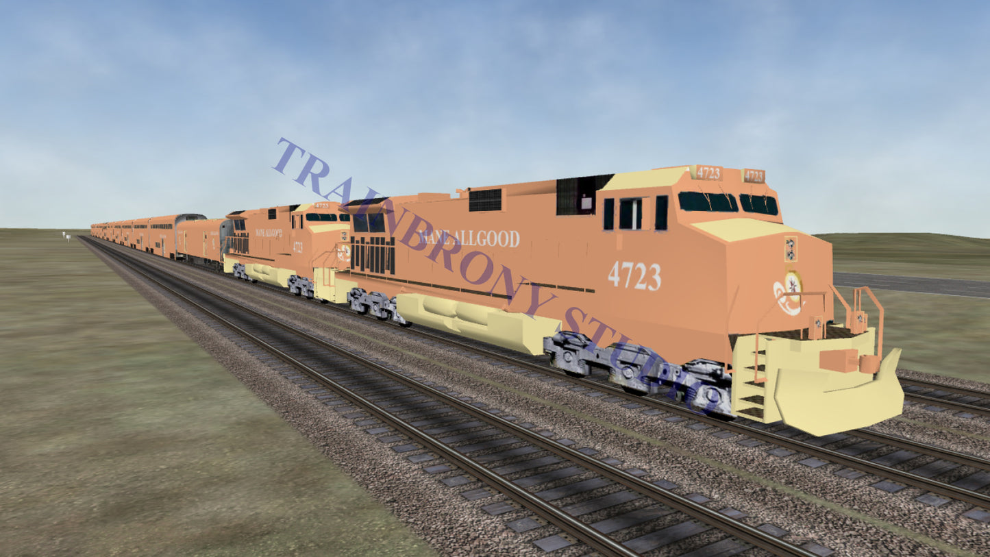 Mane Allgood Dash 9 (Digital Image) Digital Image