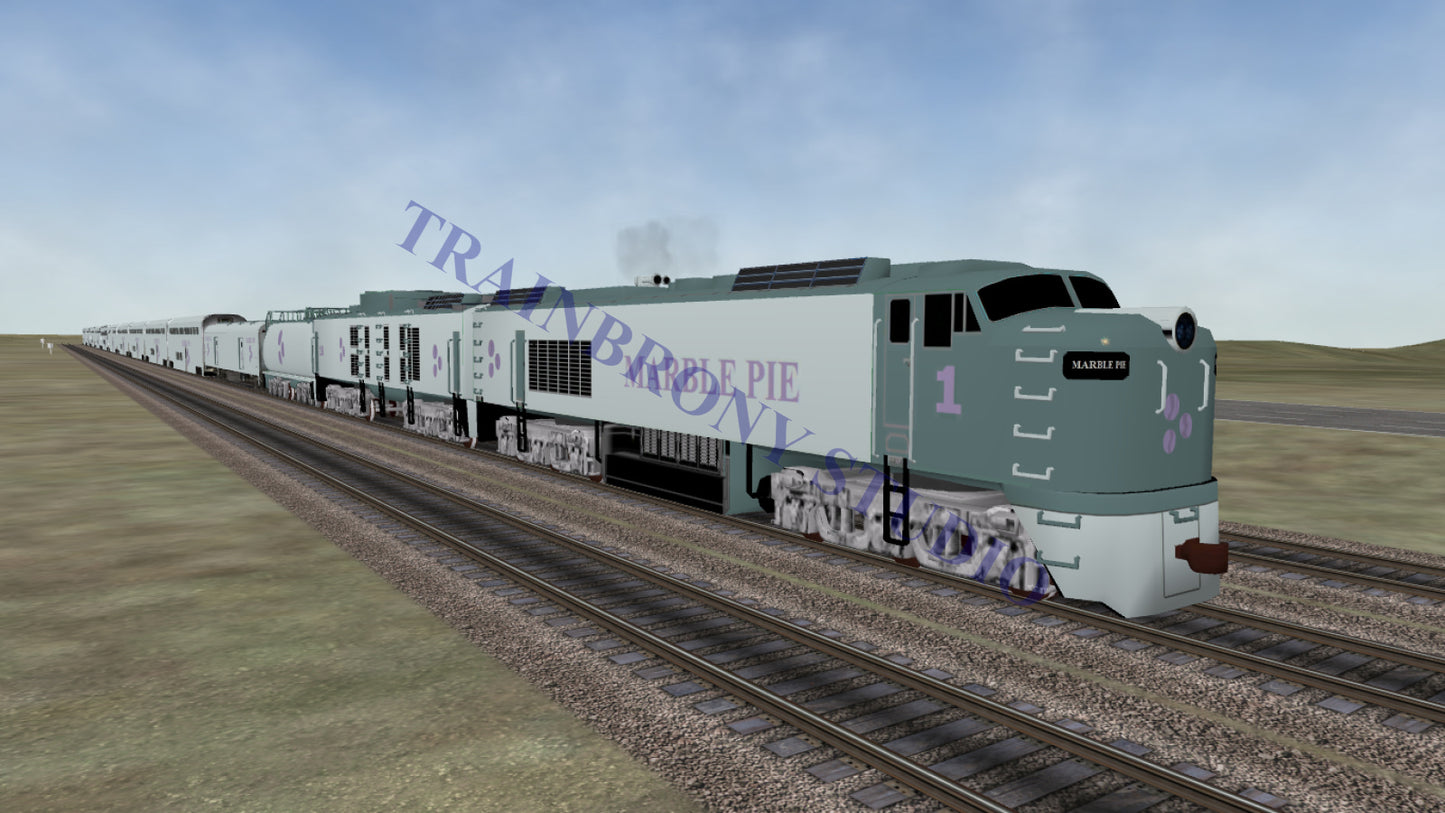 Marble Pie Big Blow (Digital Image) Digital Image