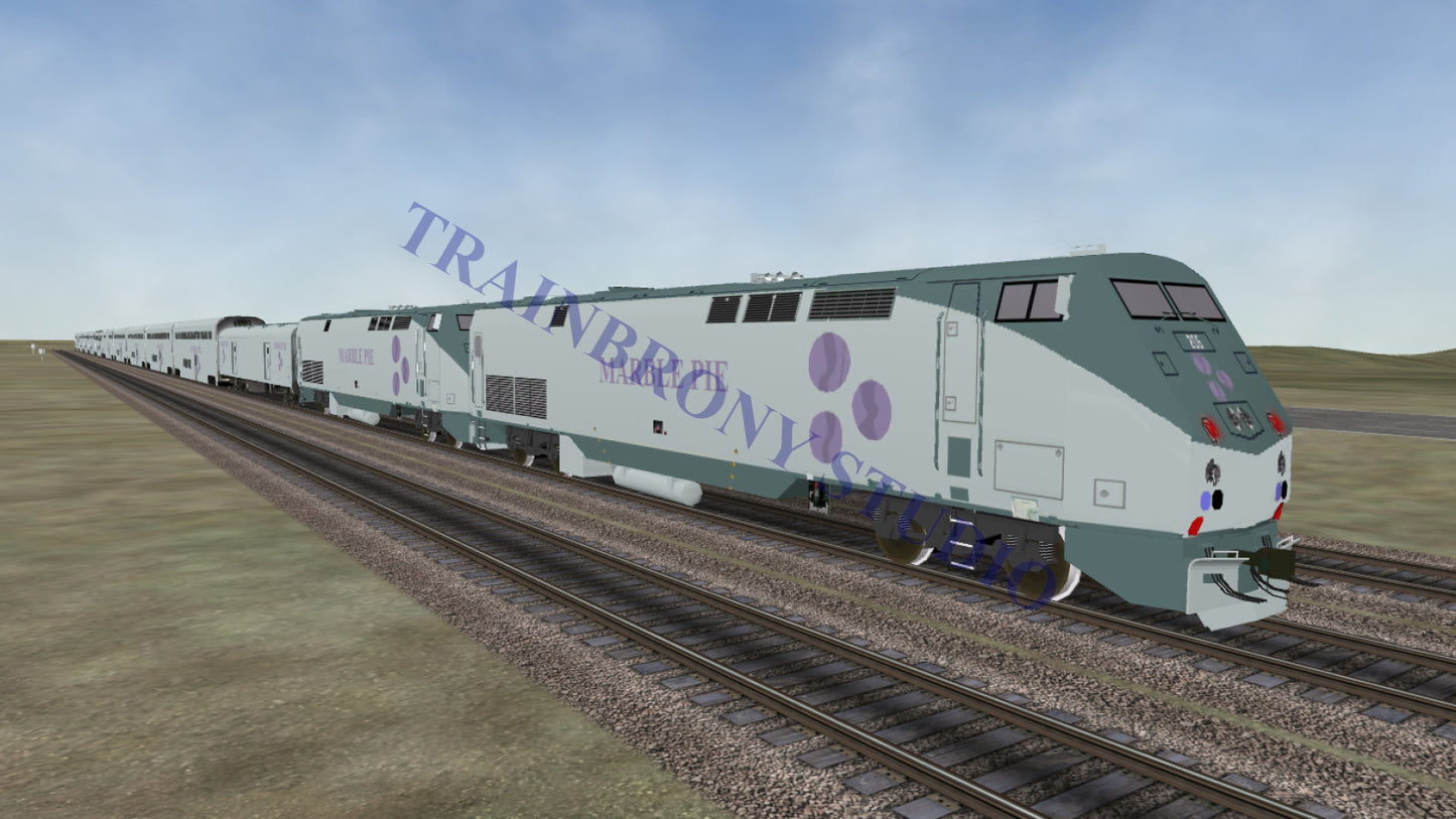 Marble Pie P42 (Digital Image) Digital Image