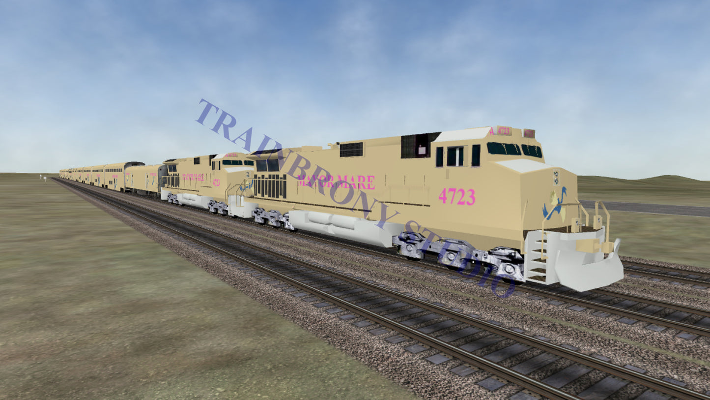 Mayor Mare Dash 9 (Digital Image) Digital Image