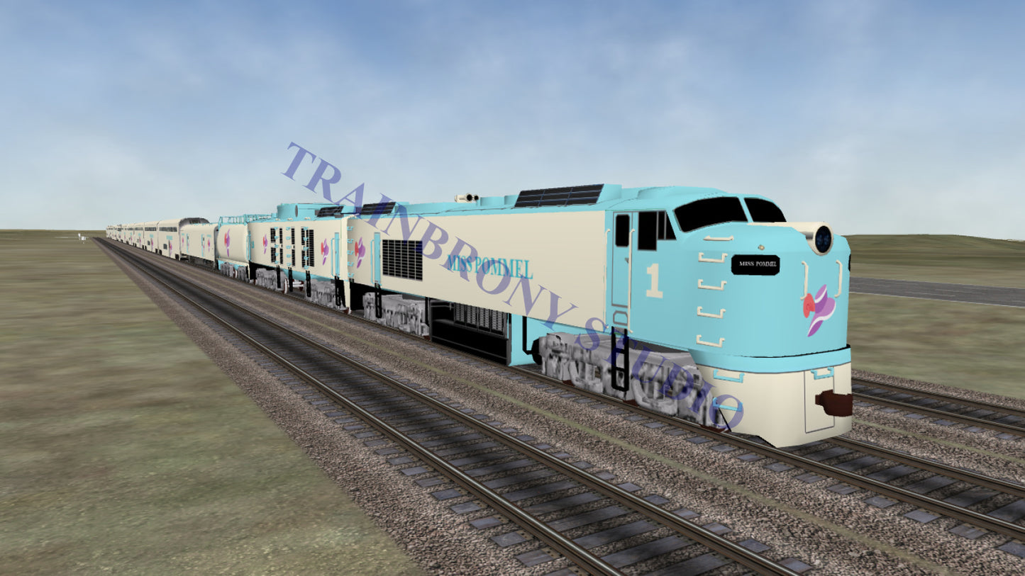 Miss Pommel Big Blow (Digital Image) Digital Image