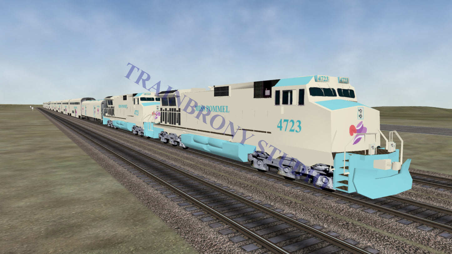 Miss Pommel Dash 9 (Digital Image) Digital Image