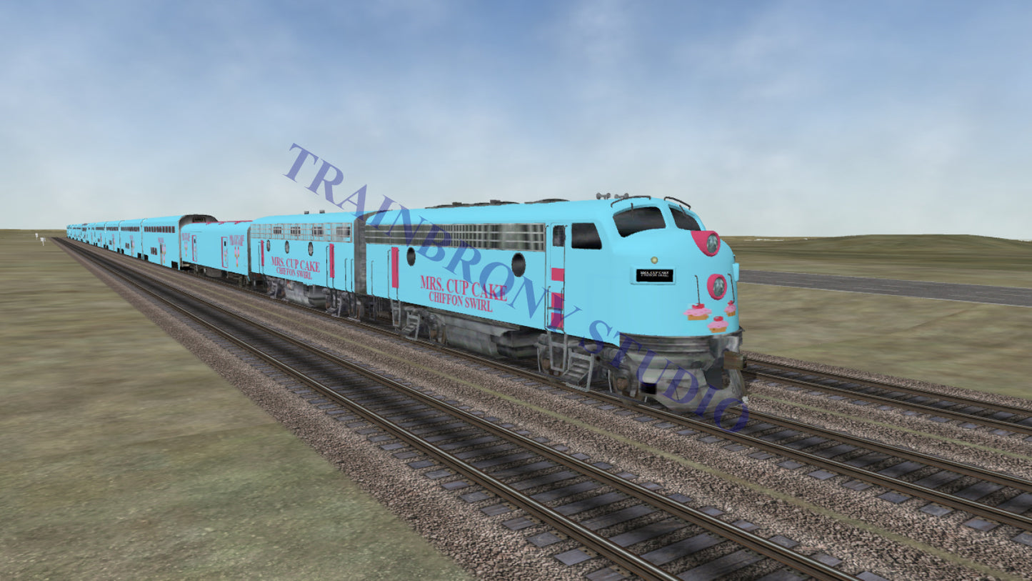 Mrs. Cup Cake F7 (Digital Image) Digital Image