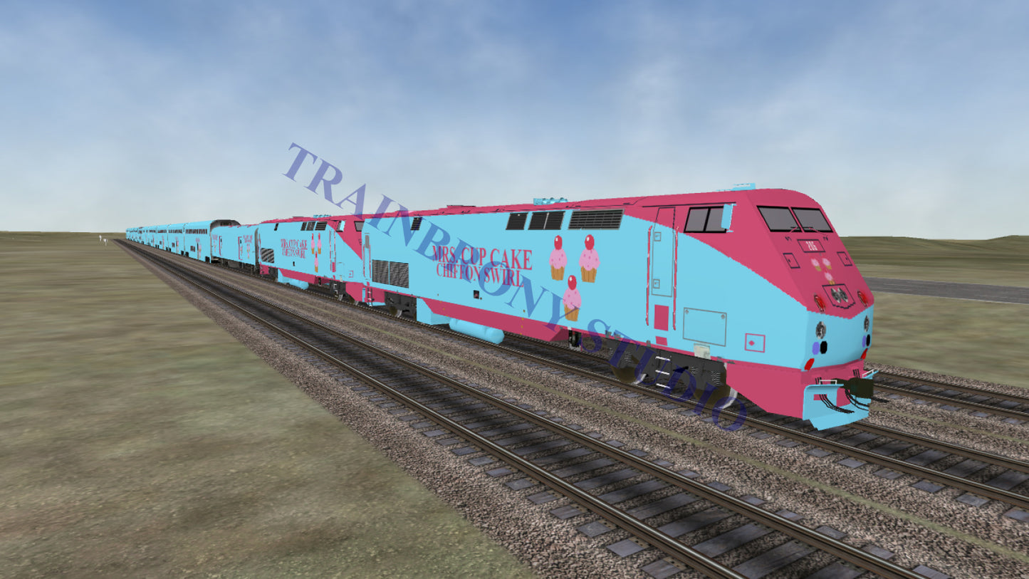 Mrs. Cup Cake P42 (Digital Image) Digital Image