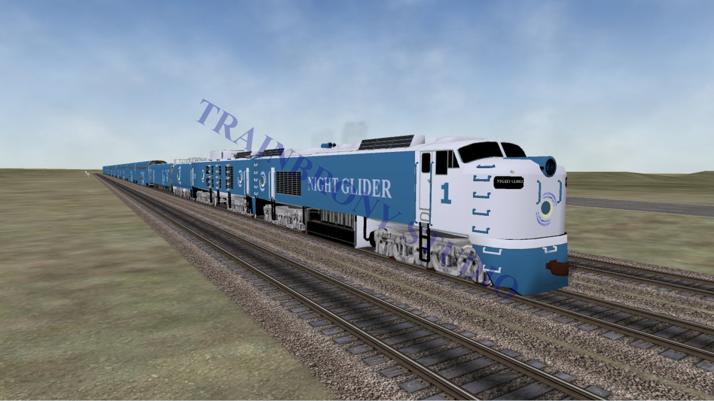 Night Glider Big Blow (Digital Image) Digital Image