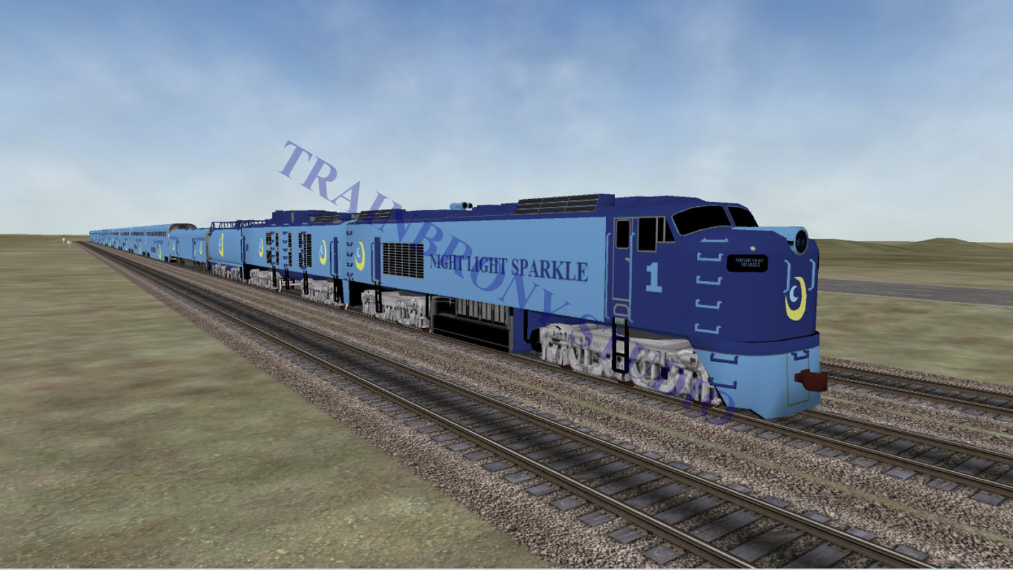 Nightlight Sparkle Big Blow (Digital Image) Digital Image