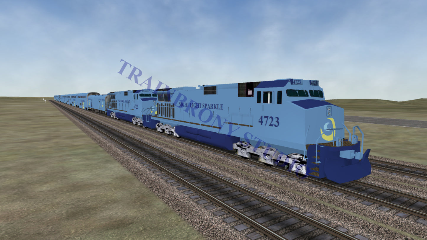 Nightlight Sparkle Dash 9 (Digital Image) Digital Image