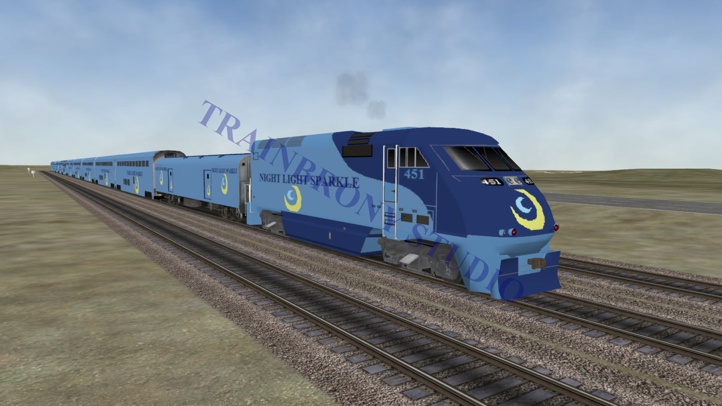 Nightlight Sparkle F59PHI (Digital Image) Digital Image