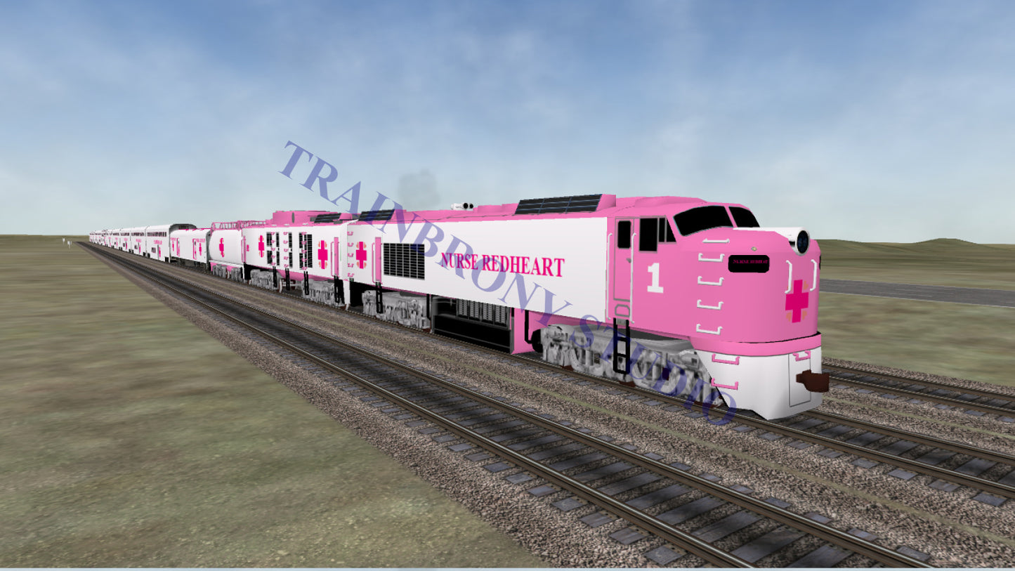 Nurse Redheart Big Blow (Digital Image) Digital Image