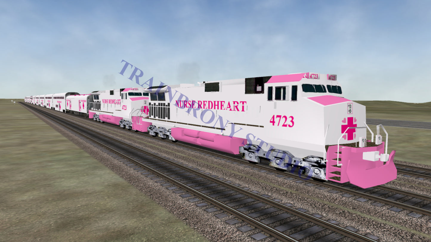 Nurse Redheart Dash 9 (Digital Image) Digital Image