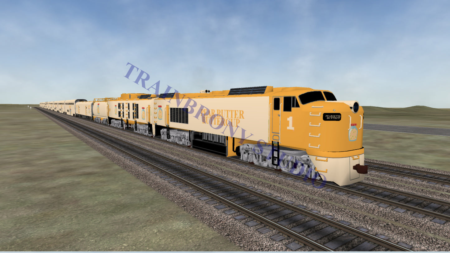 Pear Butter Big Blow (Digital Image) Digital Image