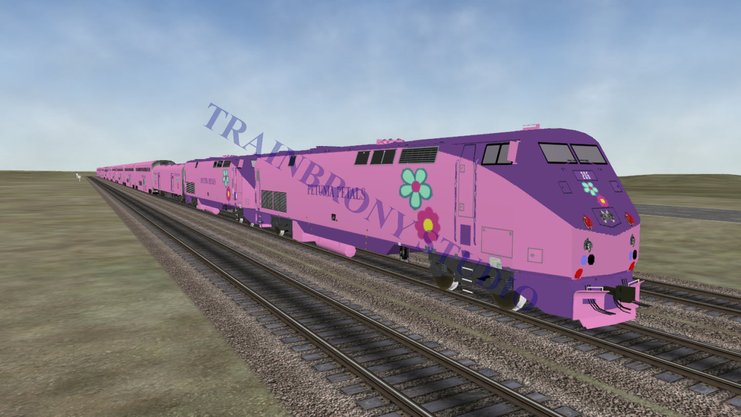 Petunia Petals P42 (Digital Image) Digital Image