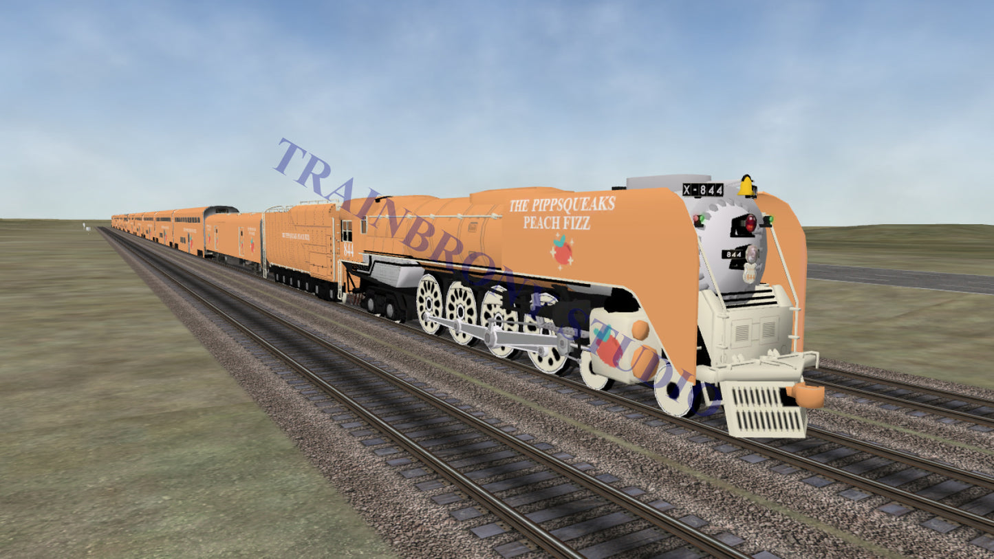 Pippsqueaks (Peach Fizz) 844 (Digital Image) Digital Image