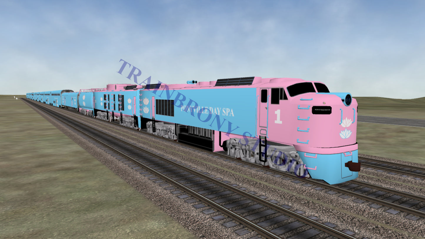 Ponyville Day Spa Big Blow (Digital Image) Digital Image