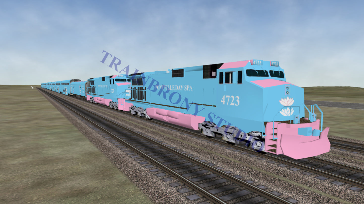 Ponyville Day Spa Dash 9 (Digital Image) Digital Image