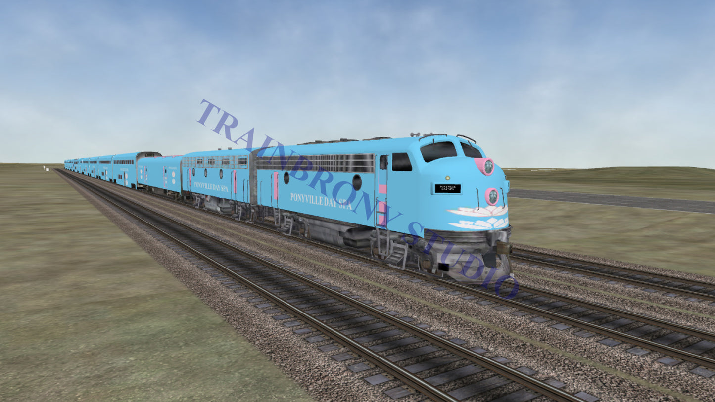 Ponyville Day Spa F7 (Digital Image) Digital Image