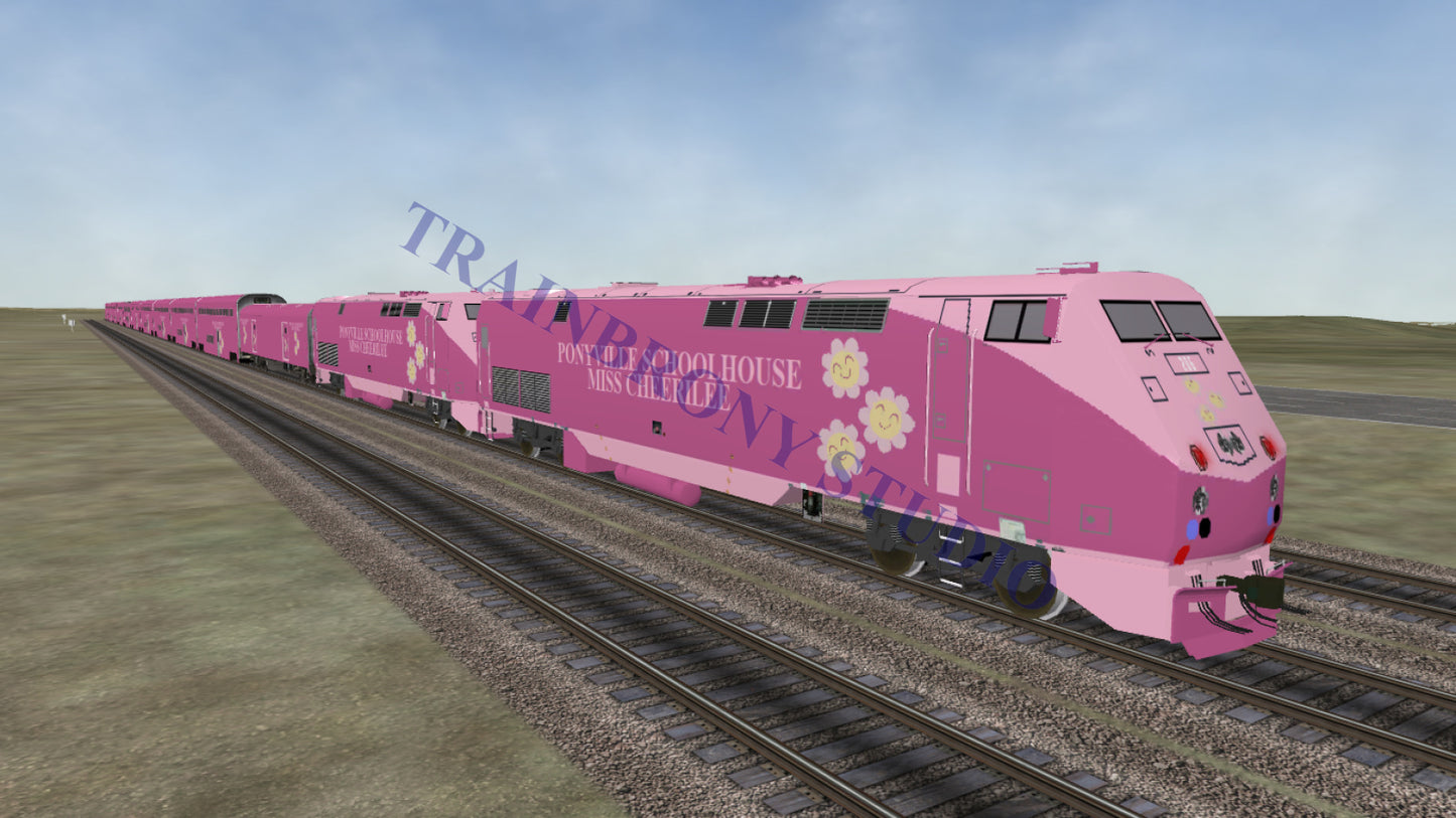 Ponyville Schoolhouse Miss Cheerilee P42 (Digital Image) Digital Image