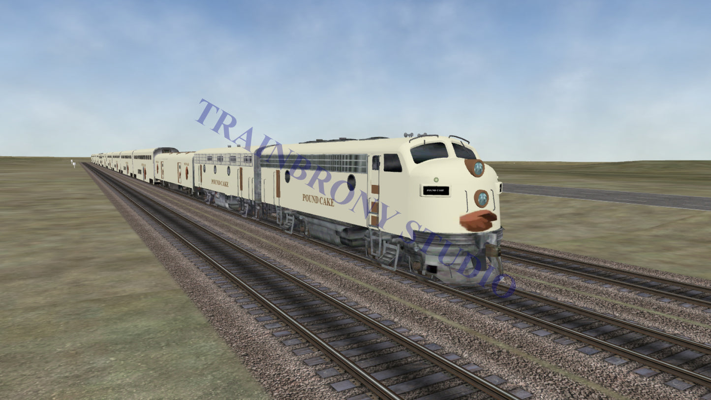 Pound Cake F7 (Digital Image) Digital Image