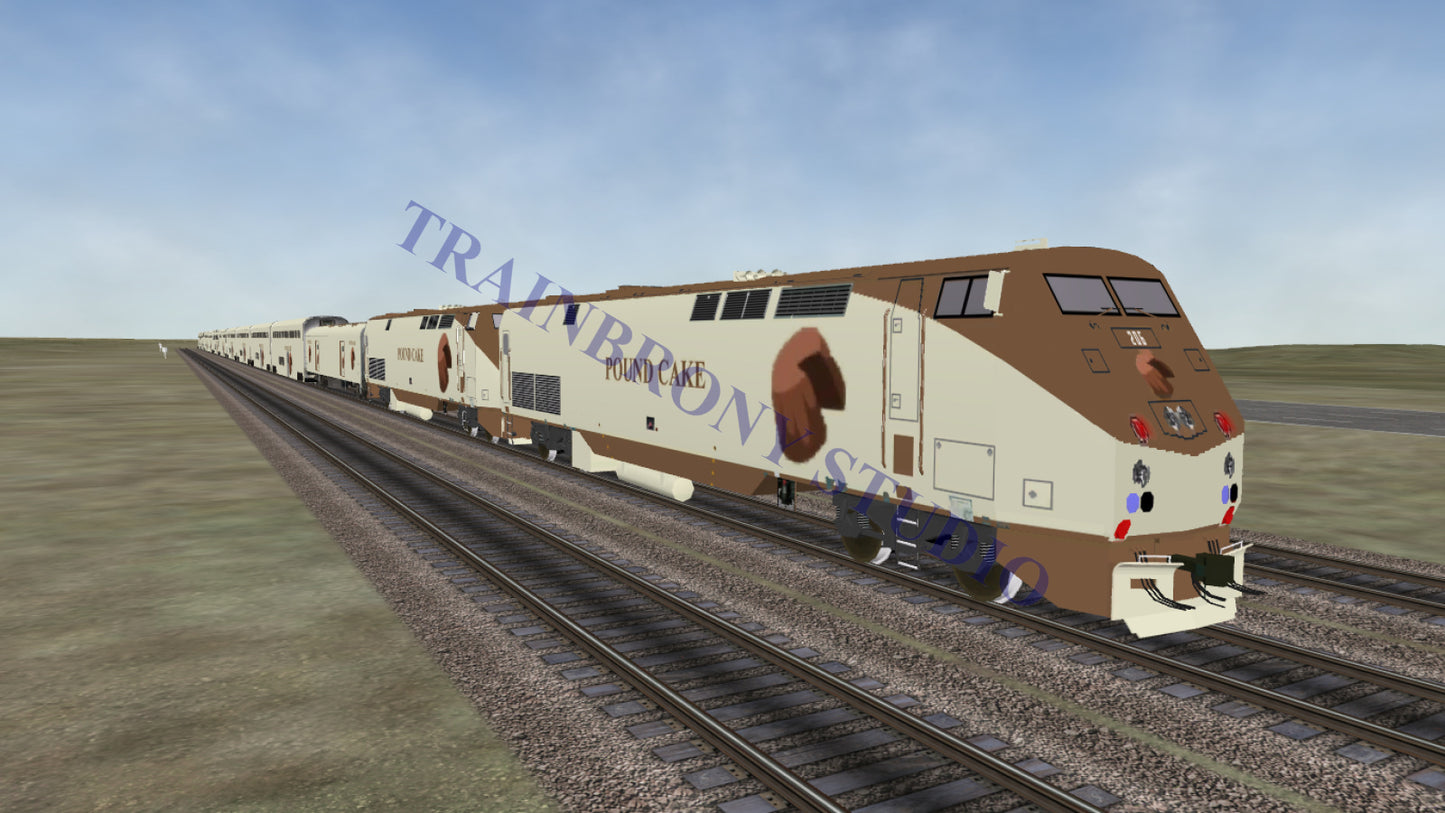 Pound Cake P42 (Digital Image) Digital Image