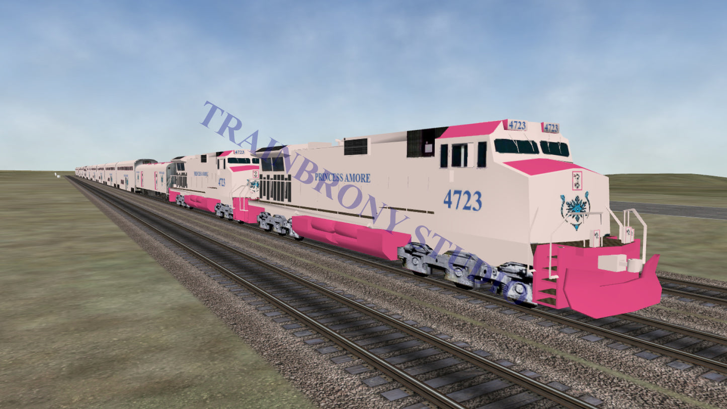 Princess Amore Dash 9 (Digital Image) Digital Image