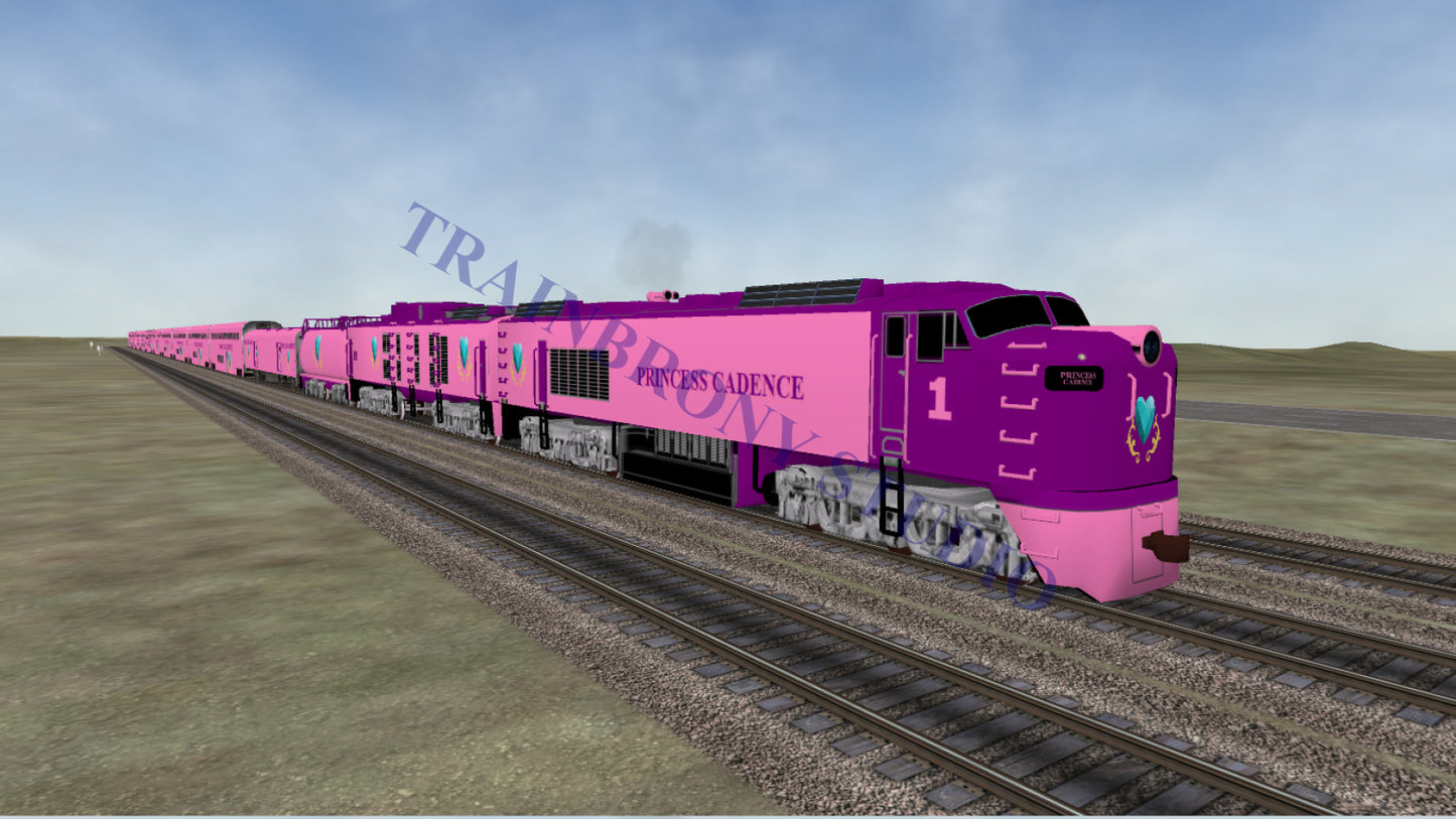 Princess Cadence Big Blow (Digital Image) Digital Image