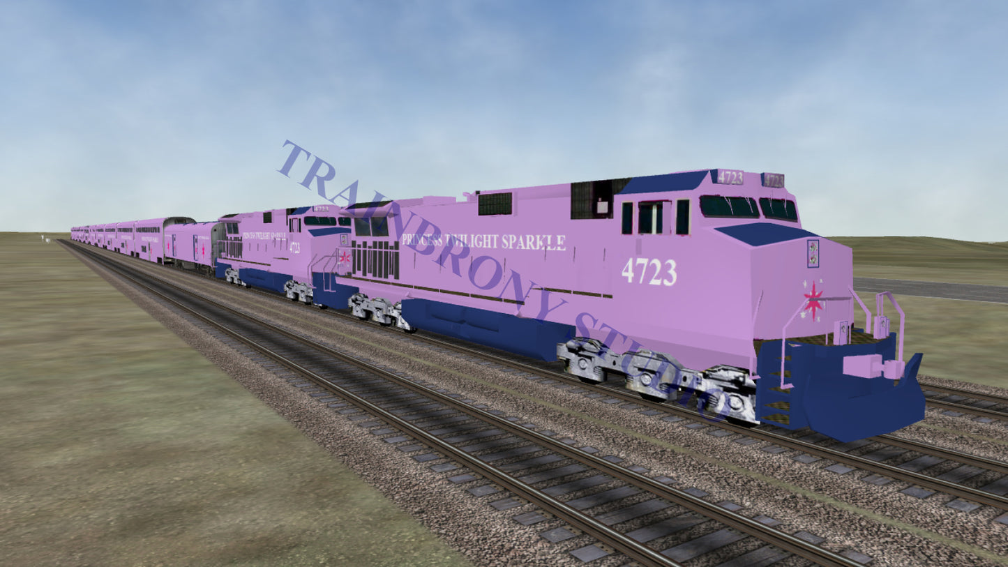 Princess Twilight Sparkle Dash 9 (Digital Image) Digital Image