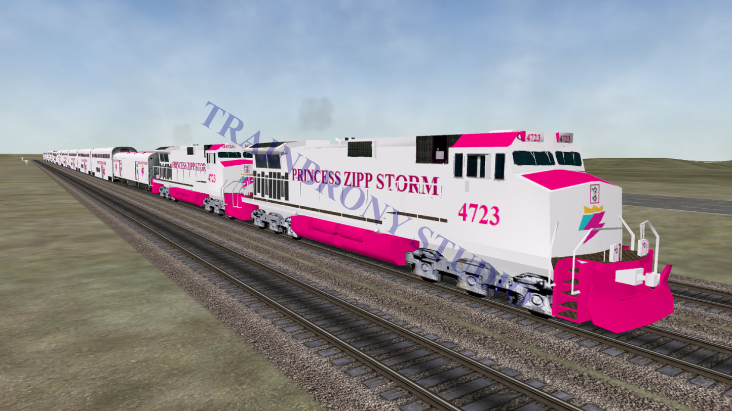 Princess Zipp Storm Dash 9 (Digital Image) Digital Image