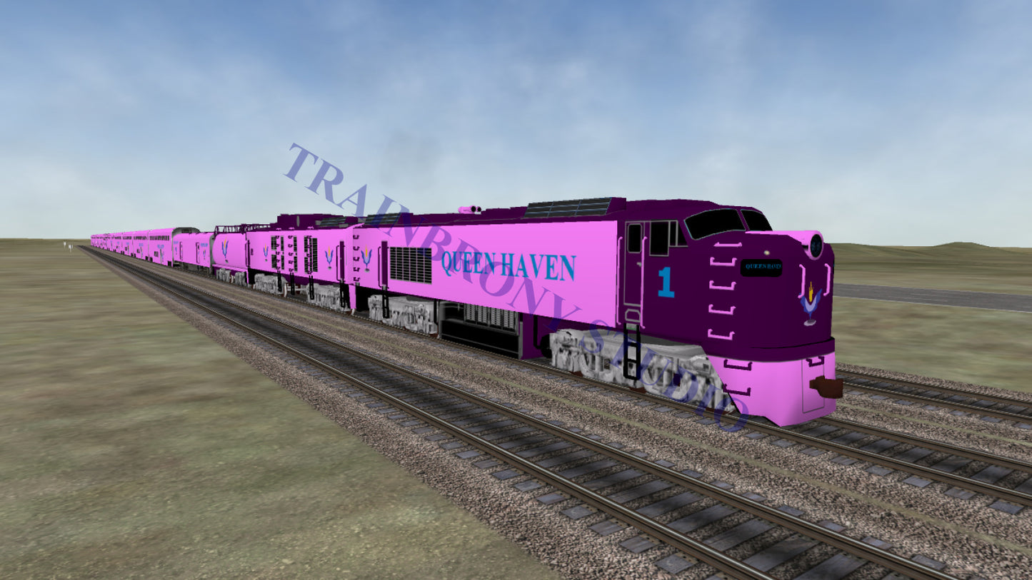 Queen Haven Big Blow (Digital Image) Digital Image